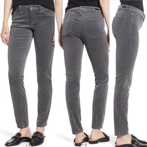 KUT from the Kloth Dark Gray Skinny Cords Size 4